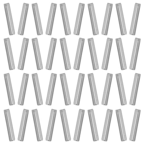 DIYEAH Lot de 50 Chevilles Métalliques Cylindriques 5X25Mm pour Supports D’Étagères et Quincaillerie de Meubles Goupilles de Connexion Robustes pour Armoires Lits Superposés et