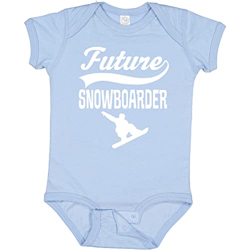 inktastic Future Snowboarder Boys Snowboarding Baby Bodysuit 6 Months 0100 Light Blue 2955d