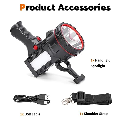 Lampe de poche LED rechargeable pour ne plus manquer de batterie en camping