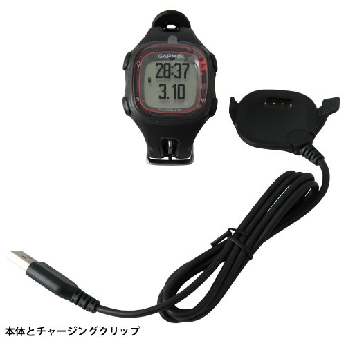GARMIN(ガーミン) ランニングウォッチ GPS 50m防水 ForeAthlete 10J ブラック 【日本正規品】 FA10J 103910