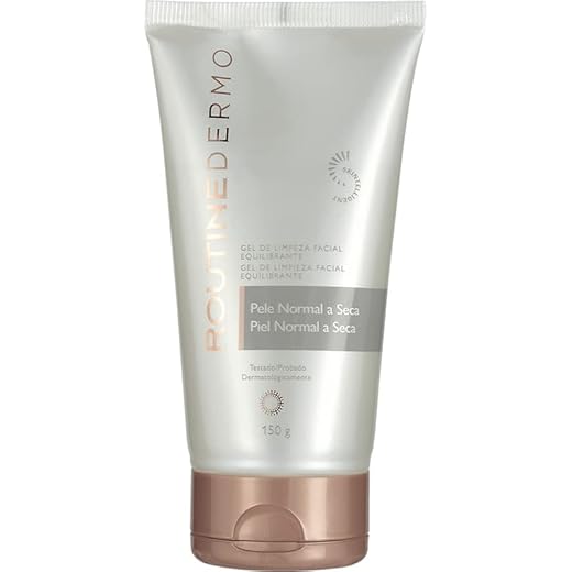 Gel de Limpeza Facial Equilibrante Routine Dermo Pele Normal a Seca