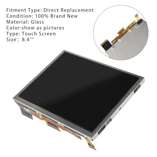 Image of 8.4 inch LCD Touch Screen Display Uconnect 4C UAQ MONITOR For Challenger /Durango /Charger /Wrangler /Compass /Gladiator 2018-23, for RAM 1500 2500 3500 Chassis Cab 2018-23, 68388550AB