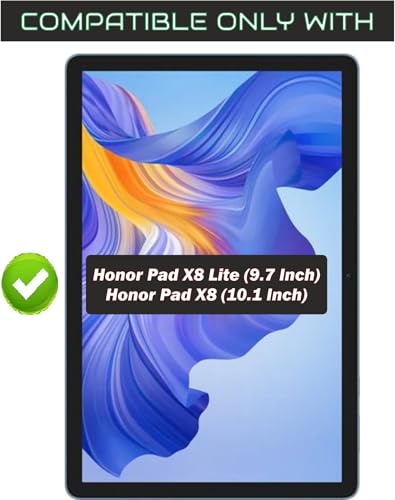 Image of Screen Guard Compatible With Honor Pad X8 (10.1 Inch Tablet) / Honor Pad X8 Lite (9.7 Inch Tab) Flexible Fiber Screenguard Not a Tempered Glass Screen Guard