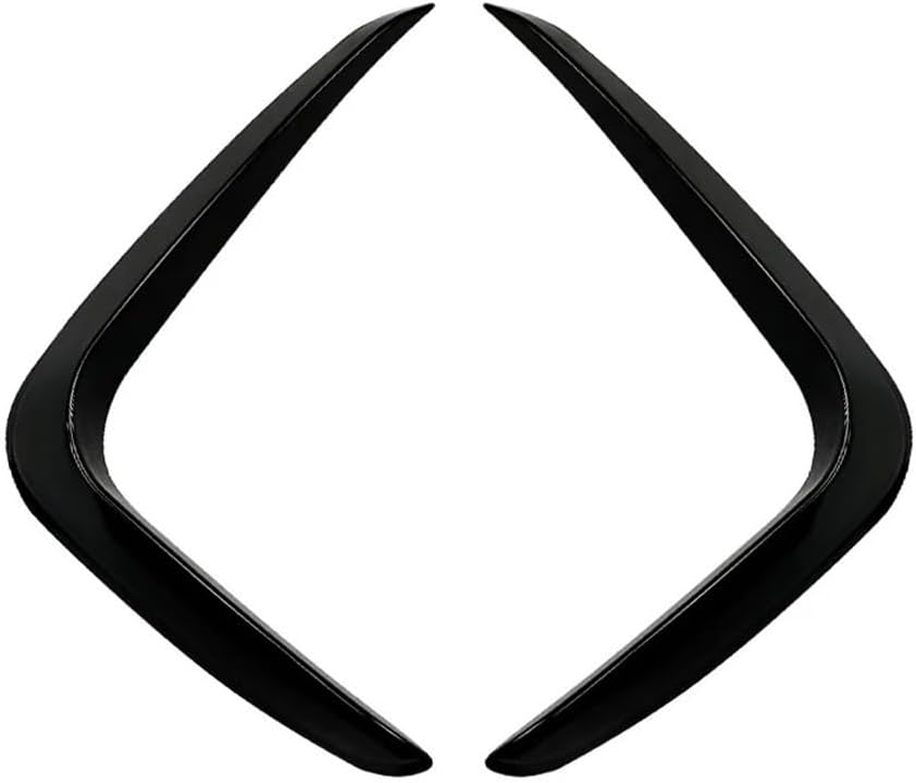Air Vent Wind Knife Body Kits(Glossy Black) Compatible for BMW X3 X4 G01 G02 M Sport 2018-2021 (Glossy Black)