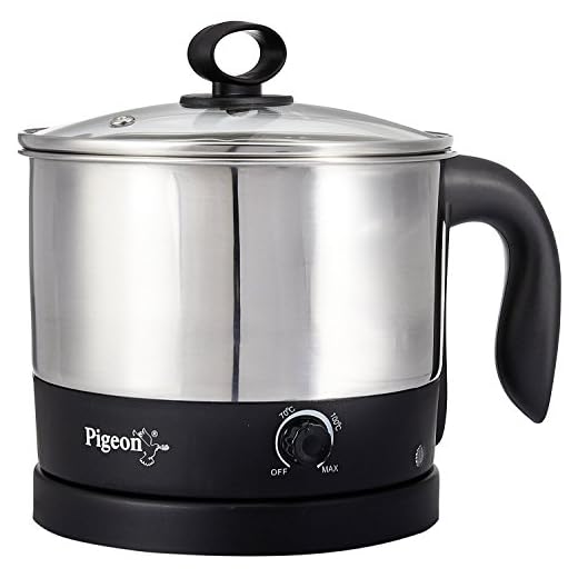 Pigeon 600 Watts Kessel Multi-017 1.2-Litre Kettle (Black)