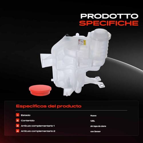 Depósito de compensación de alta durabilidad compatible con Discovery IV V8 5