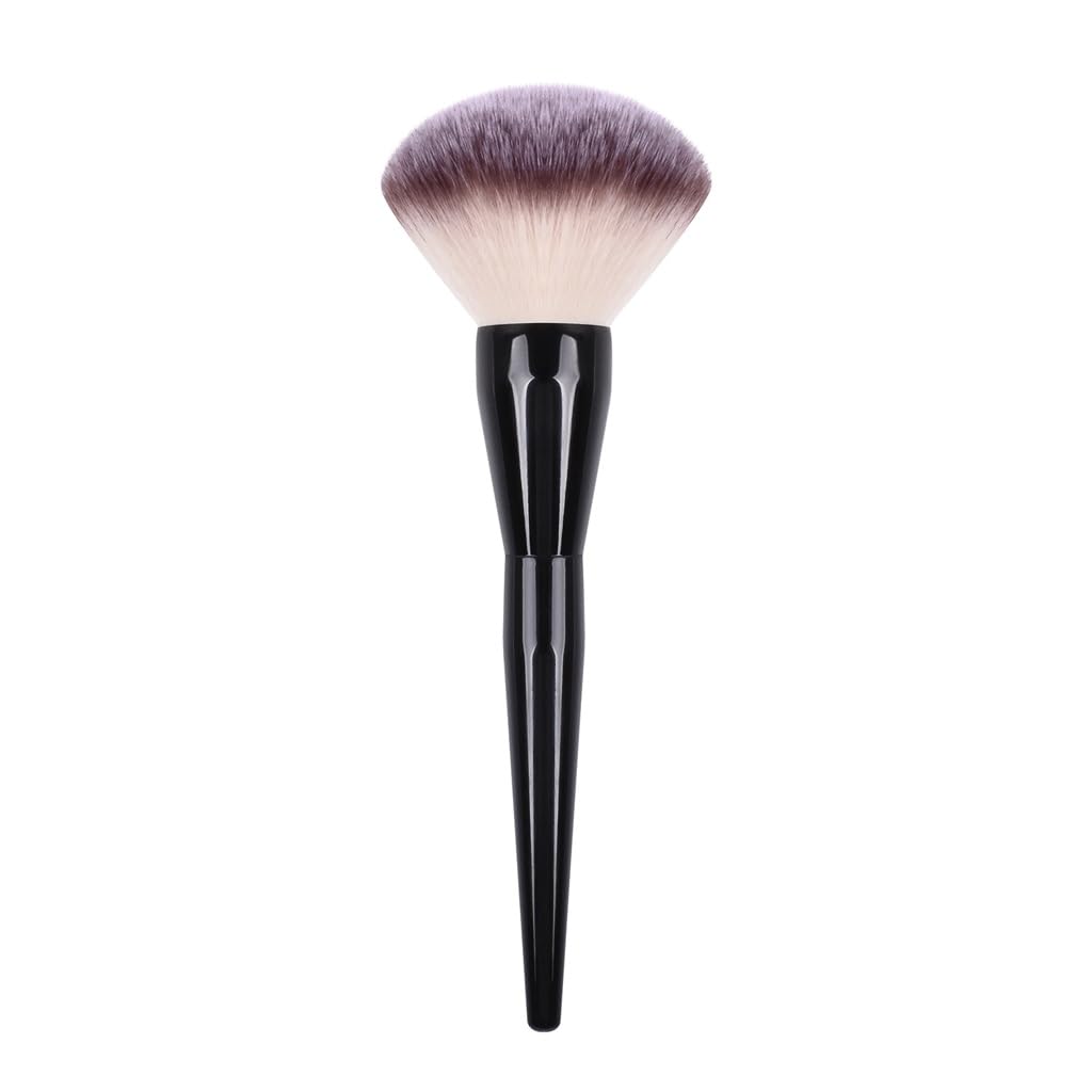Extra Large Loose Powder Brush, Honey Fixed Makeup Black Single Piece
