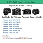 Gonine-new-kit-DMW-DCC8-DC-Coupler-Black-Plus-84V2A-ACDC-Adapter-fits-for-PANASONIC-DMC-FZ200-FZ1000-GH2-G5-G6-Digital-Camera-NoteThis-kit-can-replacement-original-DMW-DCC8-DC-coupler