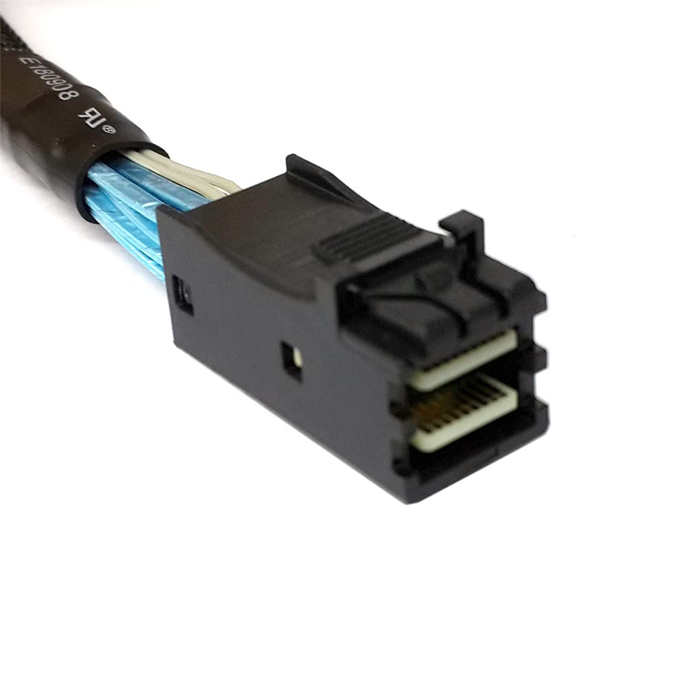 xiwai Cavo interno mini SAS HD SFF-8643 Host a 4 SATA 7pin Target Hard Disk 6Gbps Data Server Raid Cable