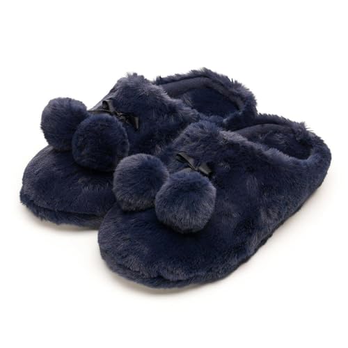 Pantuflas para mujer antideslizantes de espuma viscoelástica para acabar con el suelo frío