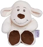Welliiebellies Cojín Peluche Caliente, Calentable en Microondas, Aroma Agradable a Romero Lavanda Menta Eucalipto, Cojín Térmico para Niños, Alivio del Dolor -Oveja