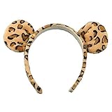 Jaguar Leopard Wild Cat Ears Headband Costume Accessory