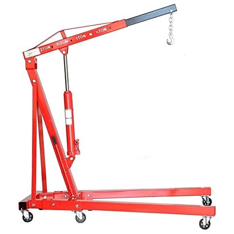 D+L Werkstattkran 2000 kg Motorheber 06164 Motorkran Getriebekran Faulenzer Kran 2t AWZ Cover