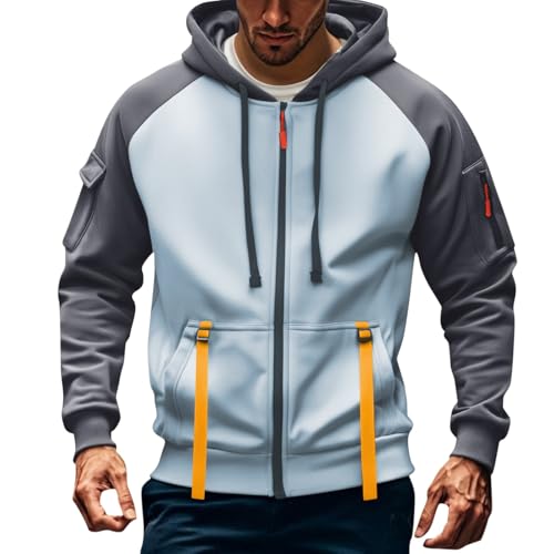 Mens Tactical Hoodie Quater Zip Up Pullover Sweatshirt Casual Workout Hoodies with Pockets