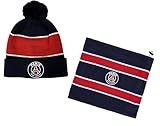 ensemble psg jordan 2019 Ensemble bonnet + Cache cou polaire PSG, supporter.