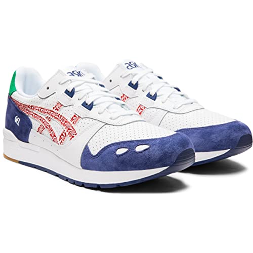 ASICS Tiger Men's Gel-Lyte Shoes, 8, White/Classic RED2