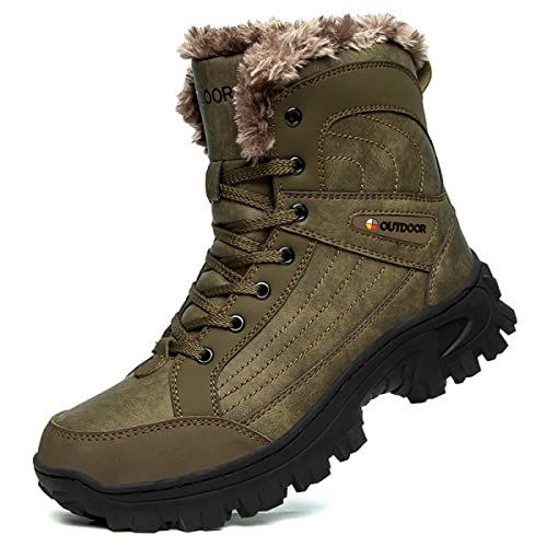 Herren Stiefel Outdoor Schneestiefel Sportschuhe Outdoor Wanderschuhe Warm Herren Baumwollschuh Herren Conquest Boots Cover