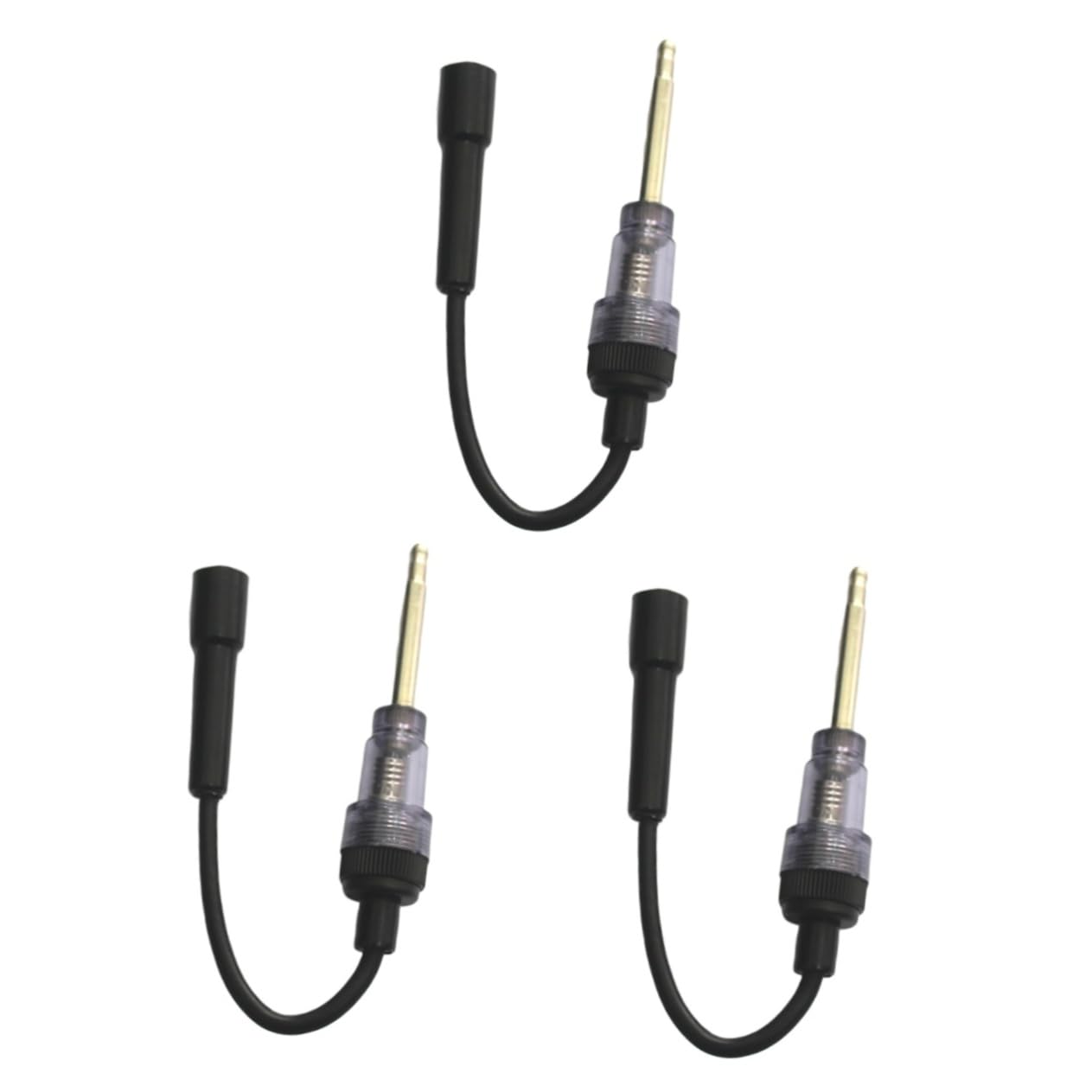 SUPVOX 3 pcs spark plug tester coil tester Spark plug wire tester Engine diagnostic tool small engine in line spark tester engine spark tester ignition coil test ignition tester car