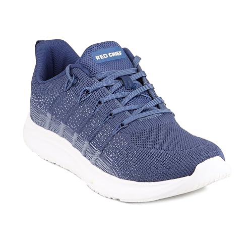 Image of Red Chief Men Sport Running Shoes | Breathable Flynet Lace-Up | Low Ankle (R1743)