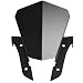 Amazicha Black Windscreen Windshield for Yamaha FZ-07 FZ07 2013-2017