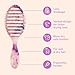Wet Brush Speed Dry Hair Brush - Watermark (Color Wash) - Vented Design and Ultra Soft HeatFlex Bristles Are Blow Dry Safe With Ergonomic Handle Manages Tangle and Uncontrollable Hair - Pain-Free