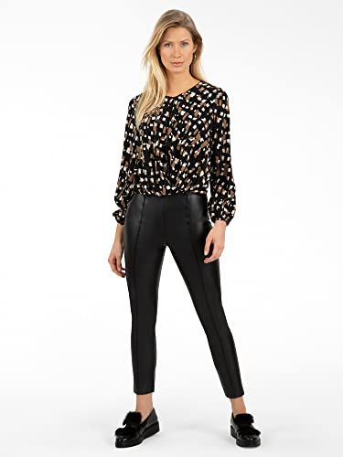 Legging en cuir synthétique pantalon galbant hiver