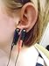 Électrodes TENS oreille clip A utiliser avec TENS Machines - Une paire