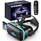 FEEBZ 3D VR Headset for Kids 2.0 + Android Remote - for iPhone & Android Phones | with 3D VR Videos & Apps Links | Virtual Reality Goggles Set for Beginners