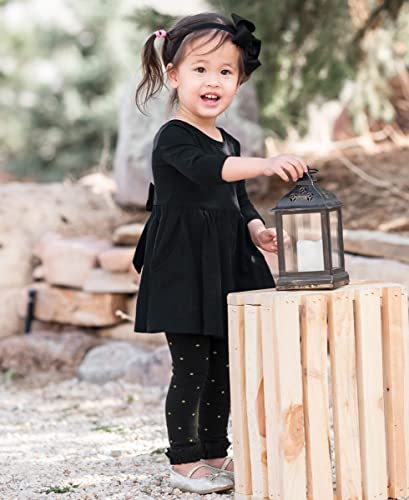 Image of RuffleButts Baby /Toddler Girls Footless Ruffled Tights