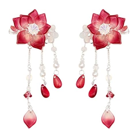 LALAFINA Chinese Hanfu Hair Clips Cover
