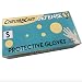 ChromaCast Defense Disposable Clear Nylon Work Bench Gloves, 100 Pack - Latex Free, Small