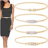 Ceintures élastiques pour femme : la ceinture extensible pour femme a une forte élasticité, offrant un ajustement confortable et réglable sans serrer. Le tour de taille est de 70 cm-90 cm, et la largeur est de 0,8 cm.