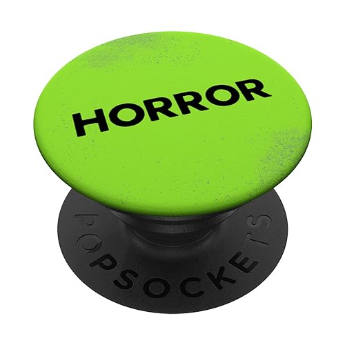 VHS Horror Movie Rental Logo - 80s VCR Collector PopSockets Adhesive PopGrip