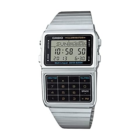 Casio DBC611-1VT Digital Watch with Data Bank Cover