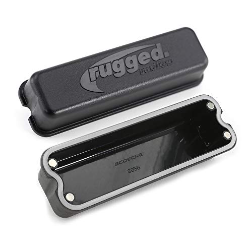 Rugged Radios RCM Magnetic Radio Cover for RM60 & RM45 (Using Low Profile Bezel FP-ICM-LP) Mobile Radios by Scosche