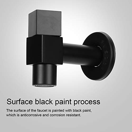 Torneira de água para pia, torneira de varanda de artesanato requintado, torneira única fria anti-co