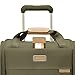 Briggs & Riley Cabin Spinner - Carry On Luggage for Travel, Suitcases with Wheels, Softside Rolling Bag for Men & Women, Fits Under Plane Seat, Interlocking Handle - Baseline Collection, Olive