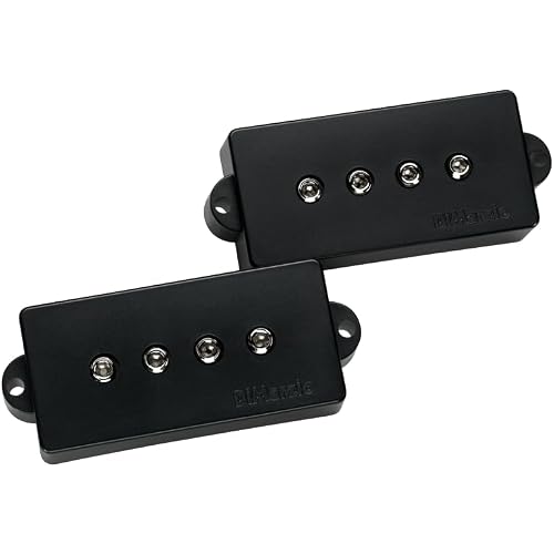 DiMarzio DP 122BK+N Model P Electric Bass Pickup, Black