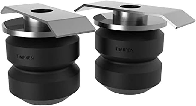 Timbren DR1500DQ SES Rear Suspension Enhancement System - 6,000 lb Load Support | Progressive Load Stability & Zero Maintenance Reliability | Levels Truck, Reduces Sag, Roll & Sway | DIY Install