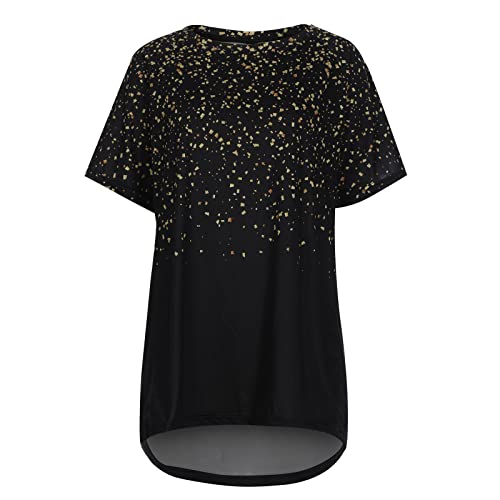 Blusa camiseta para meninas verão outono manga curta 2023 algodão gola canoa gráfico brunch top ZP Z