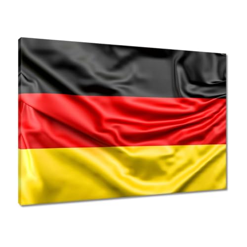 Drapeau Allemagne sur toile 70 x 50 cm pour sublimer votre bureau ou salon