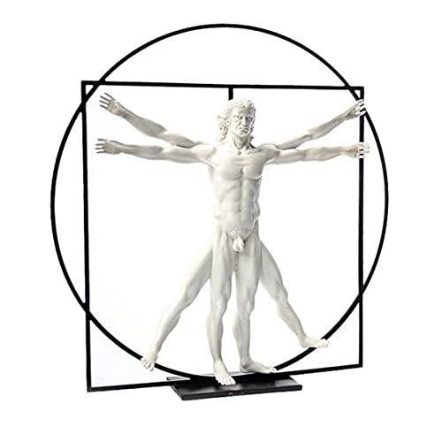 Parastone Museums Kollektion Sculptire - l'homme de Vitruve - Resine, 23cm, d'après Léonard de Vinci #01