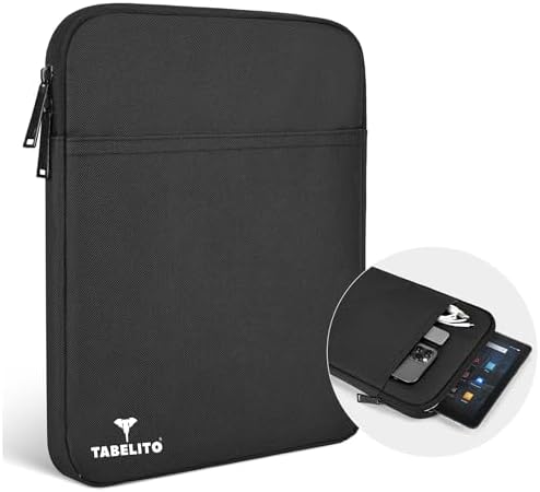 Tabelito Tablet Sleeve Bag Water-Resistant Case Cover Fits Upto 11.6 inch Tablets for Samsung/Lenovo/Galaxy Tab A9 Plus/S8/S9/Realme Pad/Honor Pad X9/Xiaomi Mi pad 6/Redmi Pad/Oneplus Pad