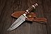 Markhor Outdoors Set of 6 Handmade Personalized Damascus Knives for Groomsmen | Wedding and Proposal Gifts