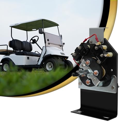 HANGKUNNEE Heavy Duty Forward and Reverse Switch Assembly Golf Cart Forward and Reverse Switch for 1994-UP Electric EZGO TXT Replaces OEM# 70578-G01