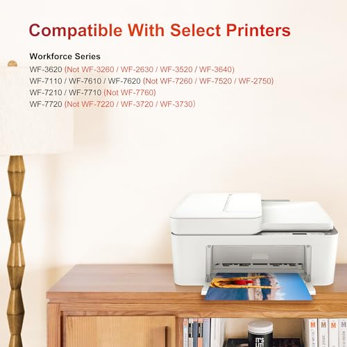 Ejet WORKFORCE WF-3620 INK CARTRIDGES Remanufactured Ink Cartridge High Capacity Replacement For Epson 252 Ink Cartridges Combo Pack 252Xl thumb #1