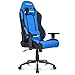 Produktbild AKRACING Gaming Stuhl Core EX Blau/Schwarz mit Kissen, Stoffbezug - Blau/Schwarz