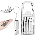 13 in 1 jawbreaker mini,Jawbreaker mini tool self defense,Jawbreaker mini tool With Bottle Opener Phone Holder Screwdriver Carabiner For Outdoor,Multitool Keychain with emergency whistle (1pcs)