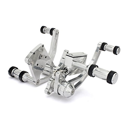 Tarazon Polished Forward Controls Footpegs For Harley Softail Fxst Fxstc Fxstd Fxsts Flstn Flstf 2000-2017 #TOP1