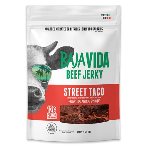 Baja Vida Street Taco Beef Jerky - Sweet and Spicy